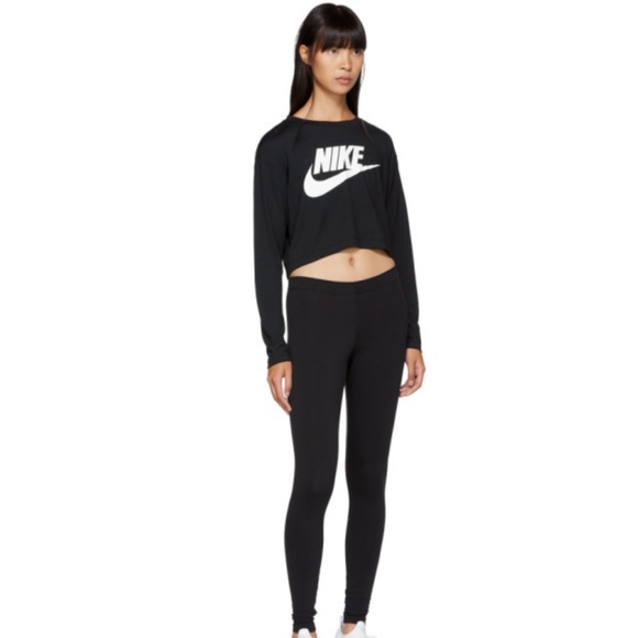 NIKE CROP TOP SIZE LARGE LONG SLEEVE - Picture 7 of 8